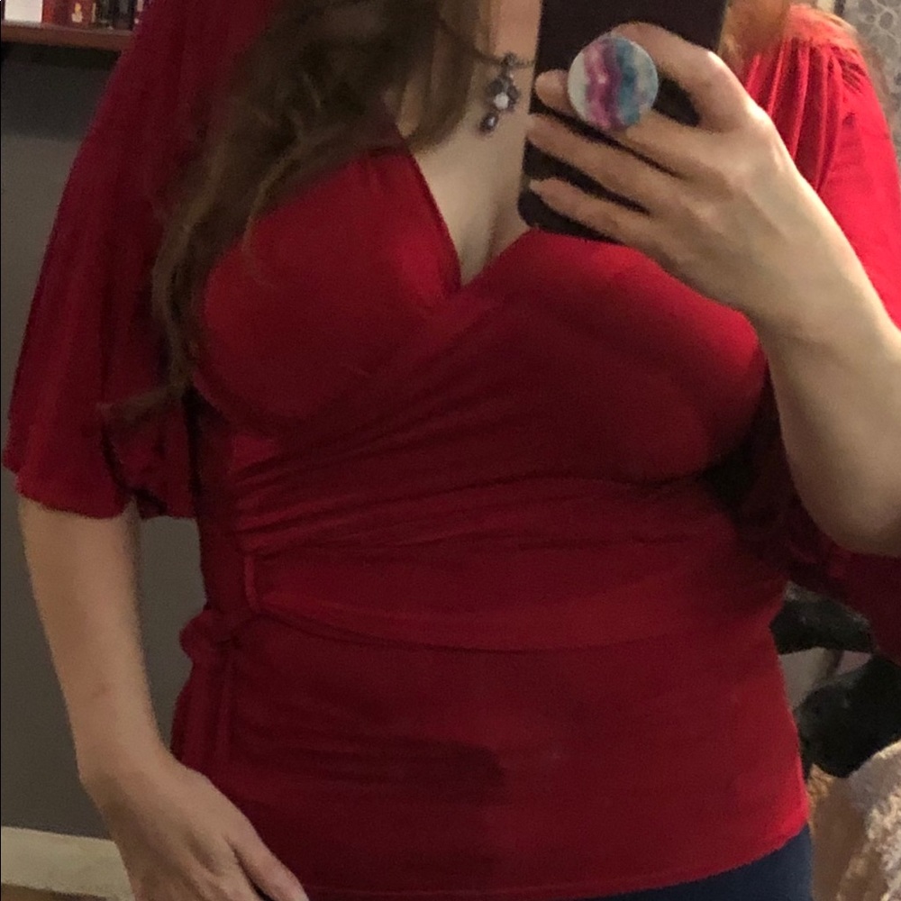 Estam Red blouse